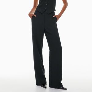 Aritzia Wilfred Alayna Pant - Black - Size 6